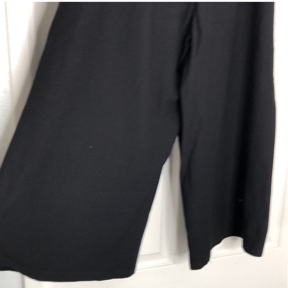 Eileen Fisher Cropped Crossover Wide Leg Pants - Picture 11 of 12
